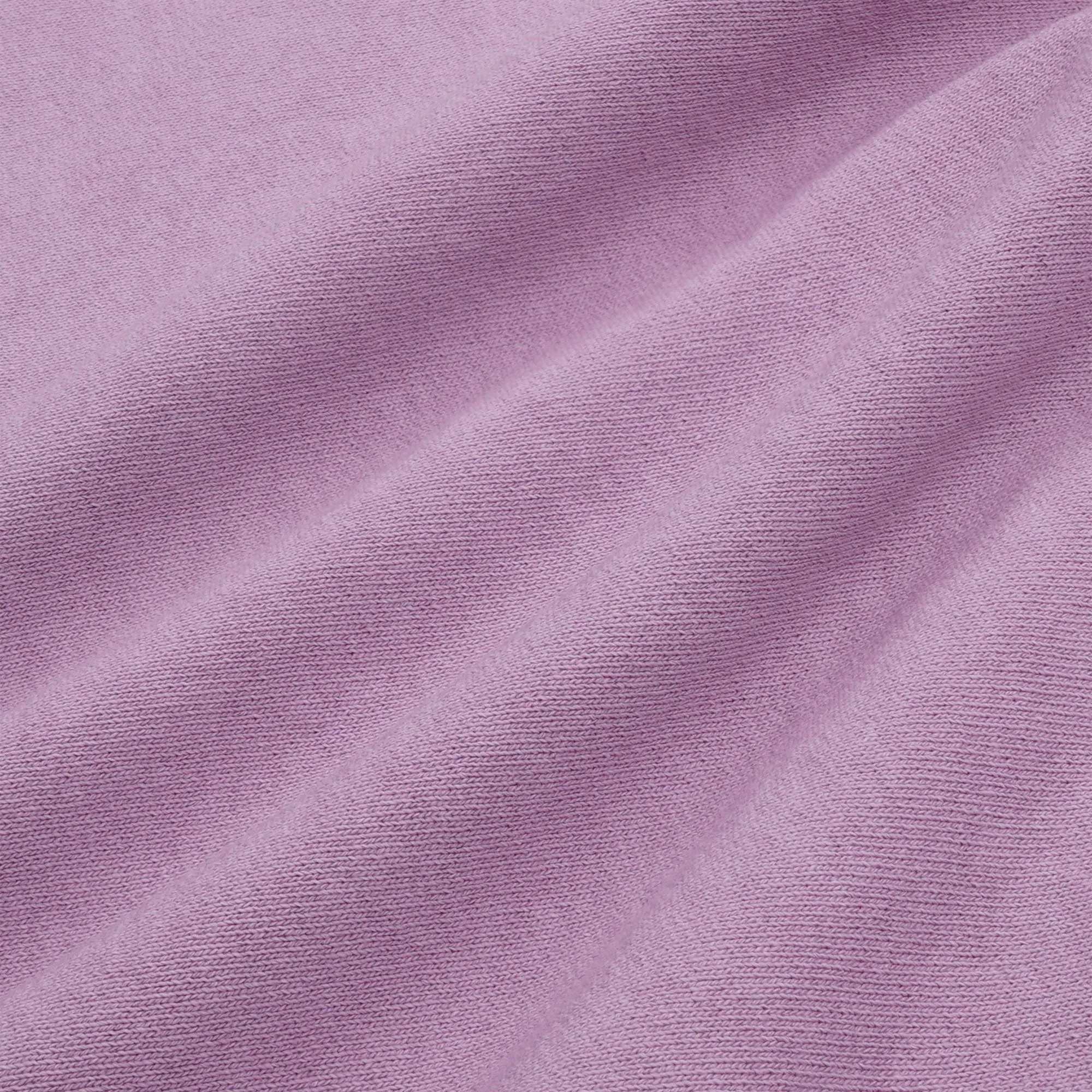 SPORTY & RICH | HEALTH INITIATIVE CROPPED HOODIE { SOFT LAVENDER/WHITE