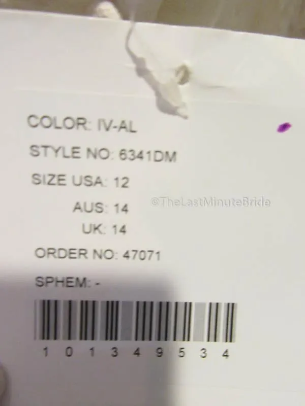 Stella York 6341 size 12