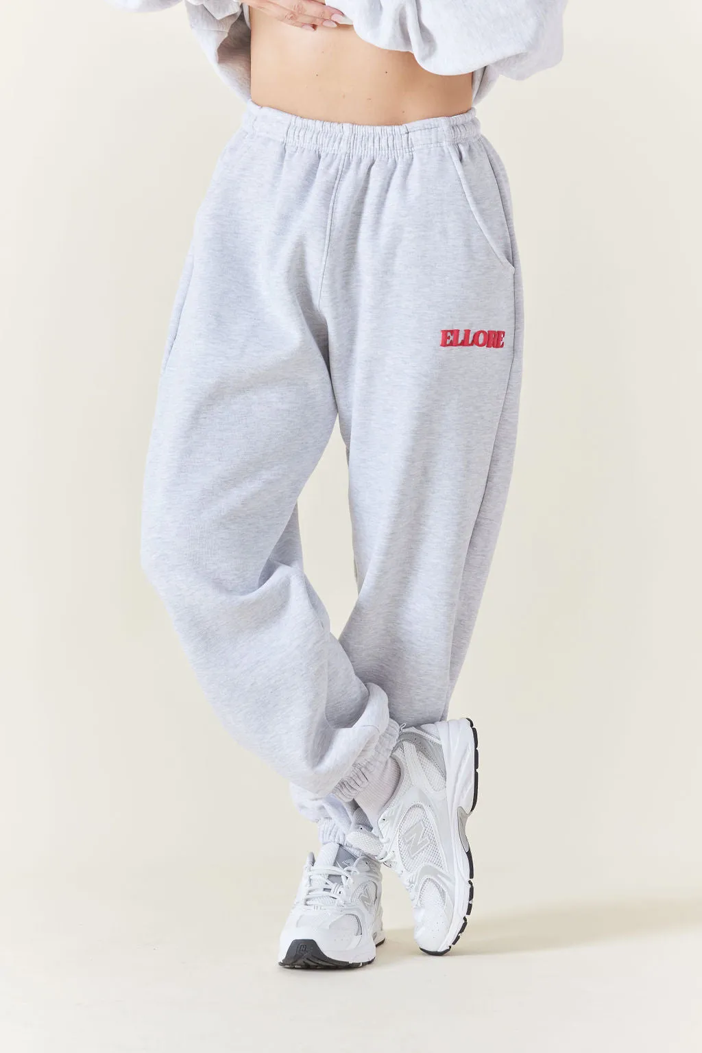 Storm Red Puff Boxy Oversized Track