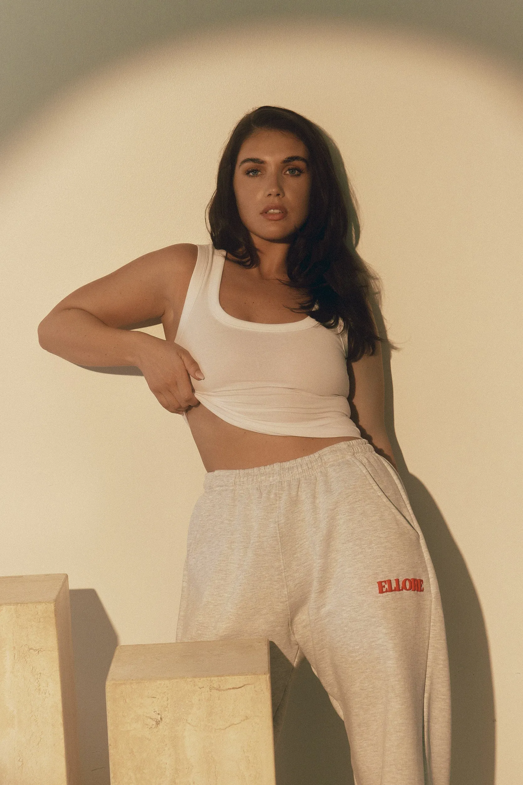 Storm Red Puff Boxy Oversized Track