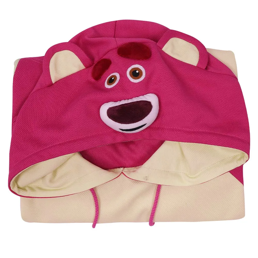 Strawberry Bear  Cosplay Costume Hoodies Coat Outfits Halloween Carnival Suit