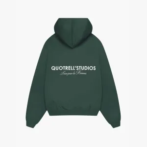 STUDIOS HOODIE | PETROL/WHITE