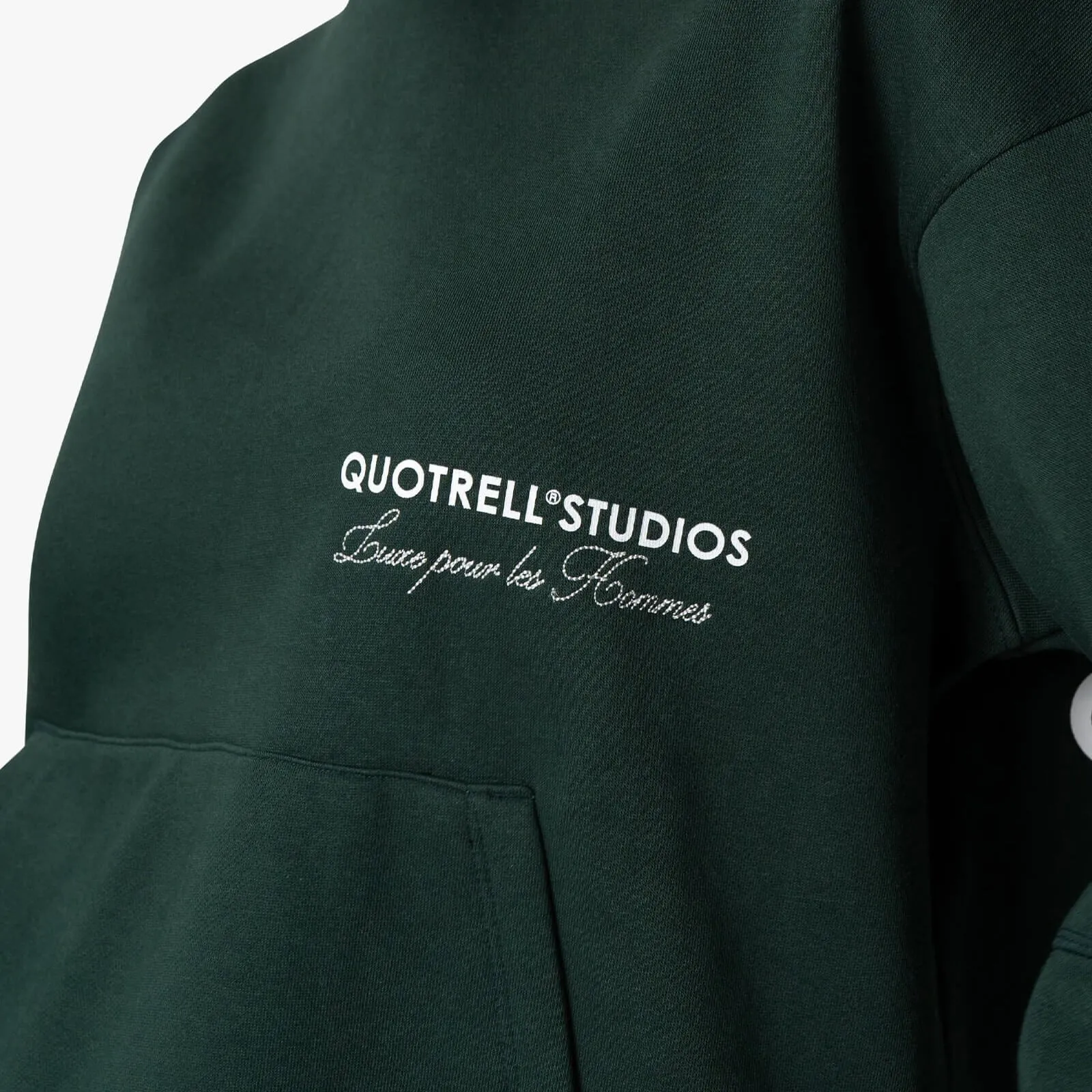 STUDIOS HOODIE | PETROL/WHITE