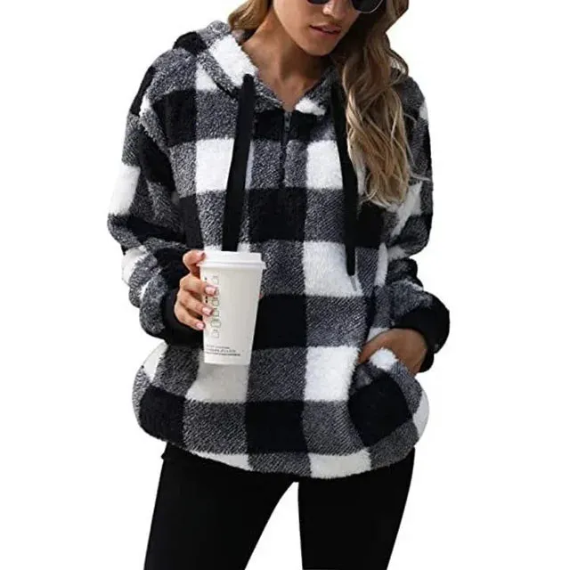 Stylish jumper with half zip - Ideal for layering