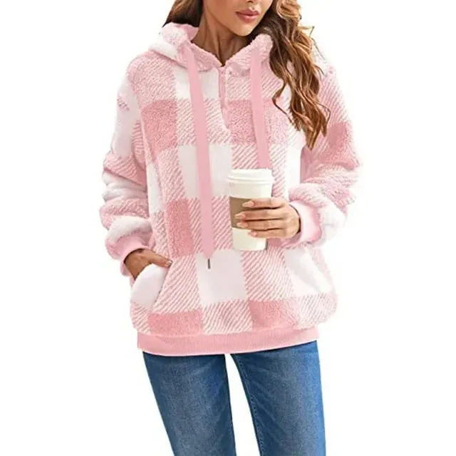 Stylish jumper with half zip - Ideal for layering