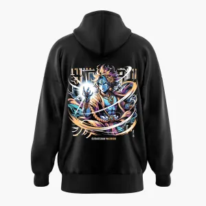 Sudarshan Warrior Lord Vishnu Warrior Oversized Hoodie