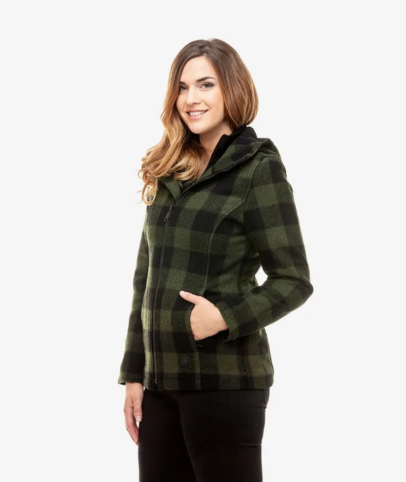 Swanndri Womens Wool Zip Hoody