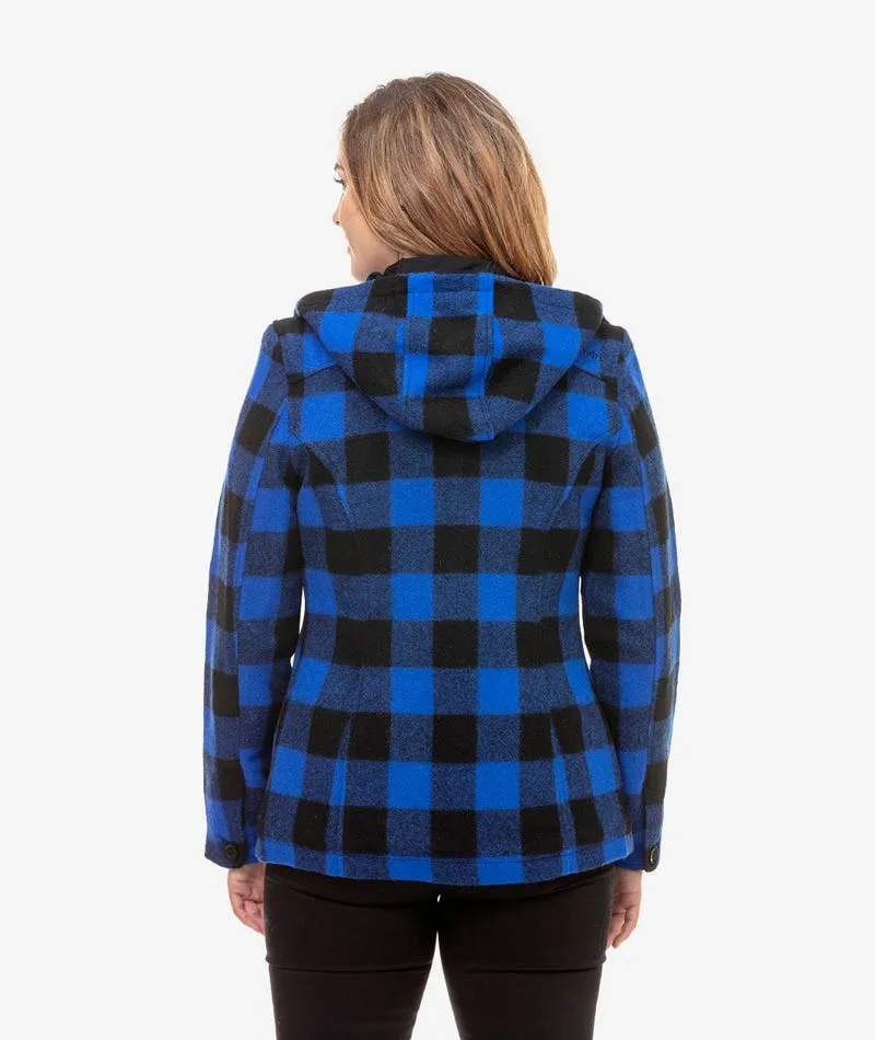 Swanndri Womens Wool Zip Hoody