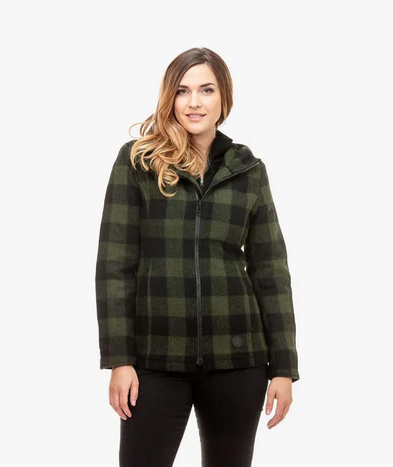 Swanndri Womens Wool Zip Hoody