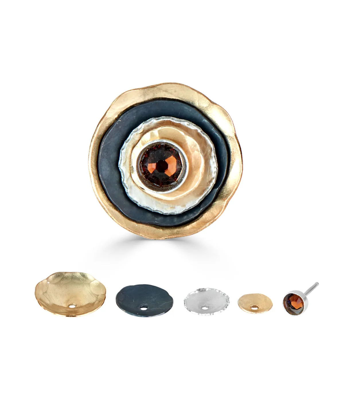 Swarovski Sterling Silver Stackable Studs