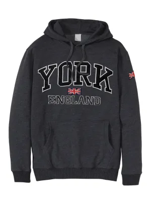 Sweatshirt York England Charcoal-Black Pullover Youth