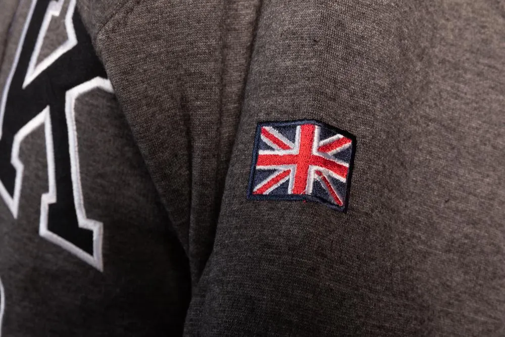 Sweatshirt York England Charcoal-Black Pullover Youth