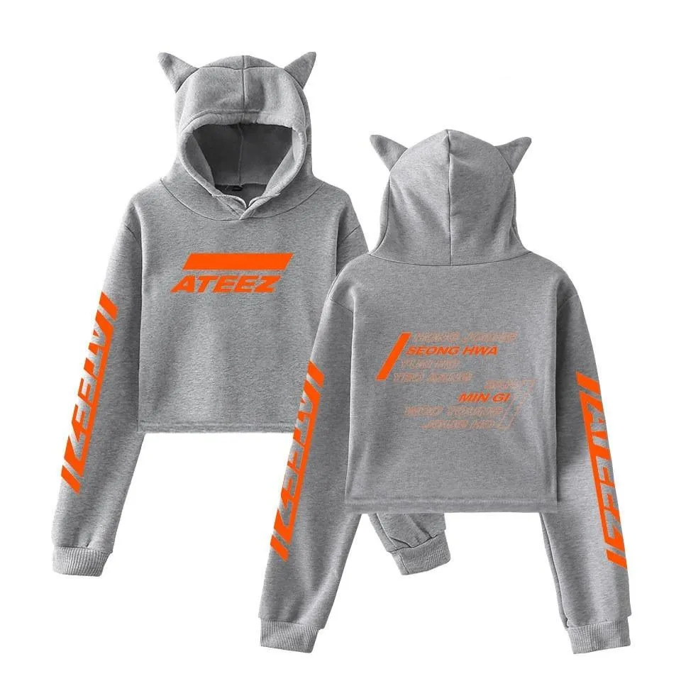 Sweatshirts oreille de chats Ateez