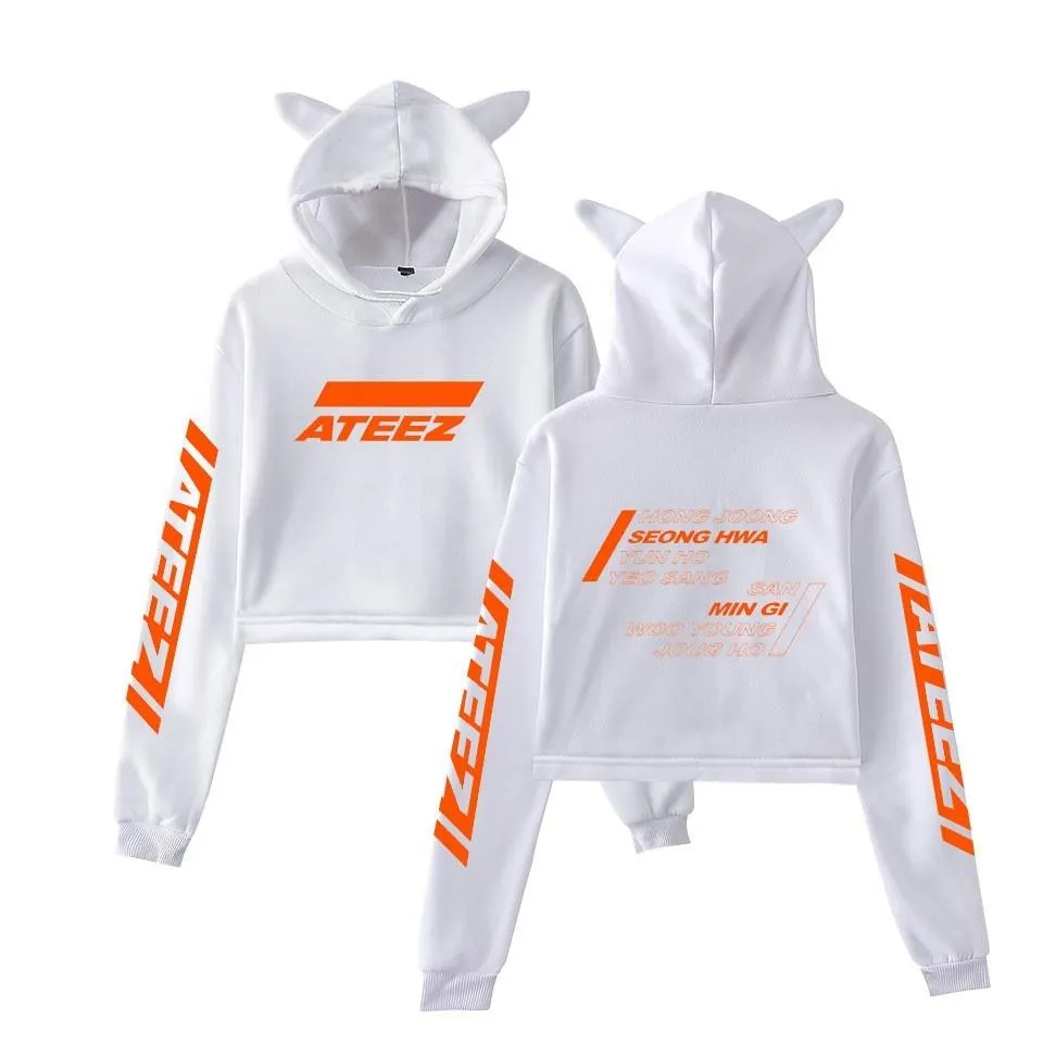 Sweatshirts oreille de chats Ateez