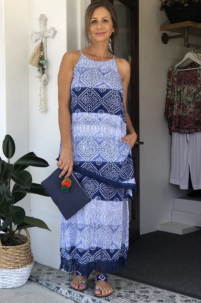 Tambo Maxi Dress - Ocean