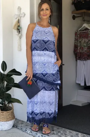 Tambo Maxi Dress - Ocean