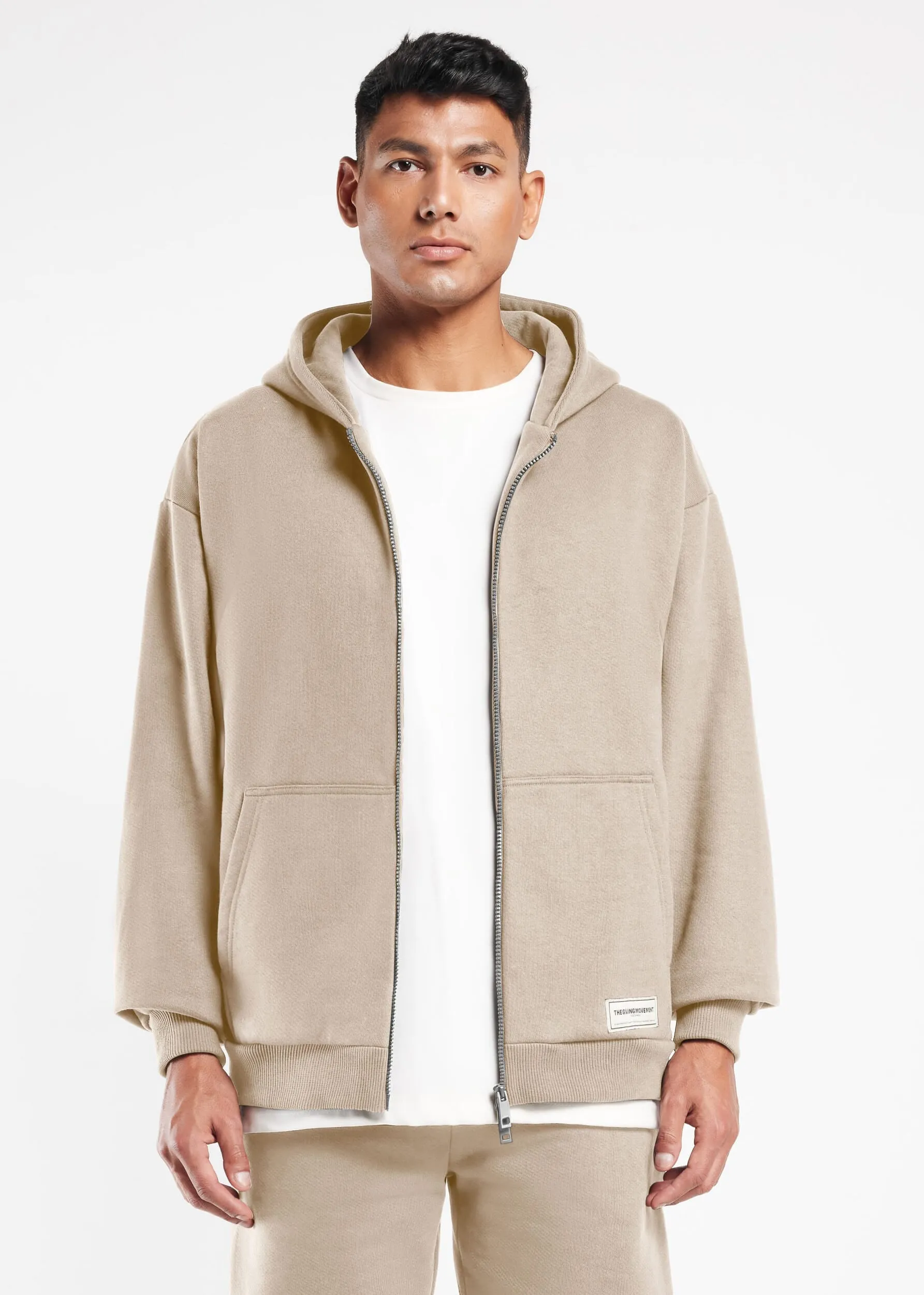 THE GIVING MOVEMENT OVERSIZED ZIP HOODIE