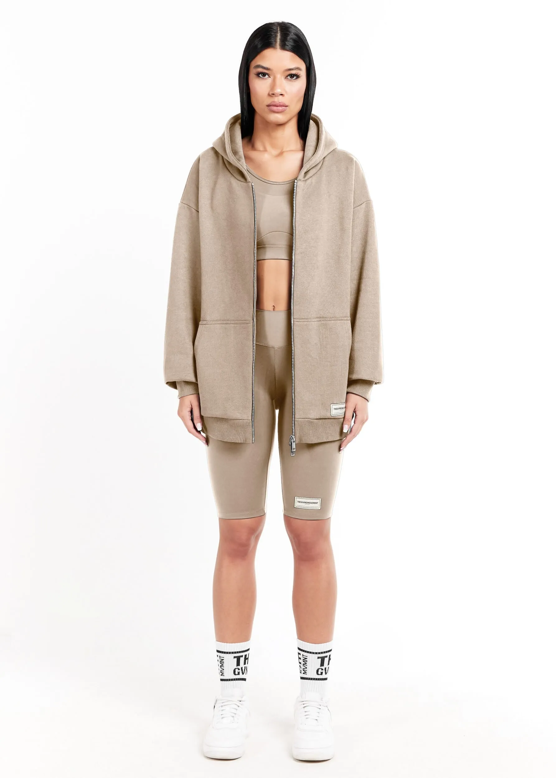 THE GIVING MOVEMENT OVERSIZED ZIP HOODIE