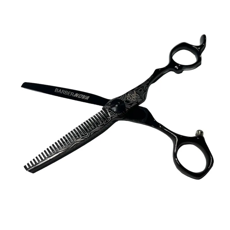 THE GRAND MASTER NOVA BLACK SHEAR SET 6 Inch