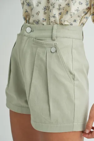 The Groves Pleated Shorts