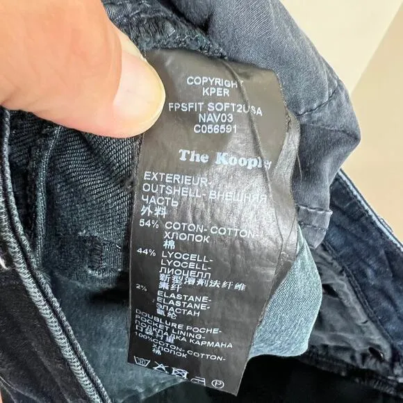 The Kooples Short Fit Blue Soft Denim Jeans  Size 29
