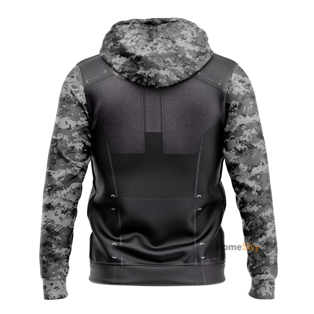 The Punisher Custom Cosplay Costume T-shirt - Hoodies QT212412Hc