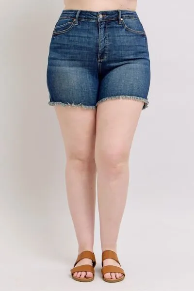 The Susan - Judy Blue Tummy Control Denim Shorts
