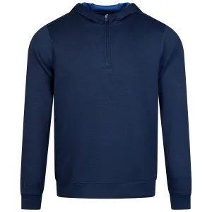 The Tilley Hooded Pullover Heathered Navy