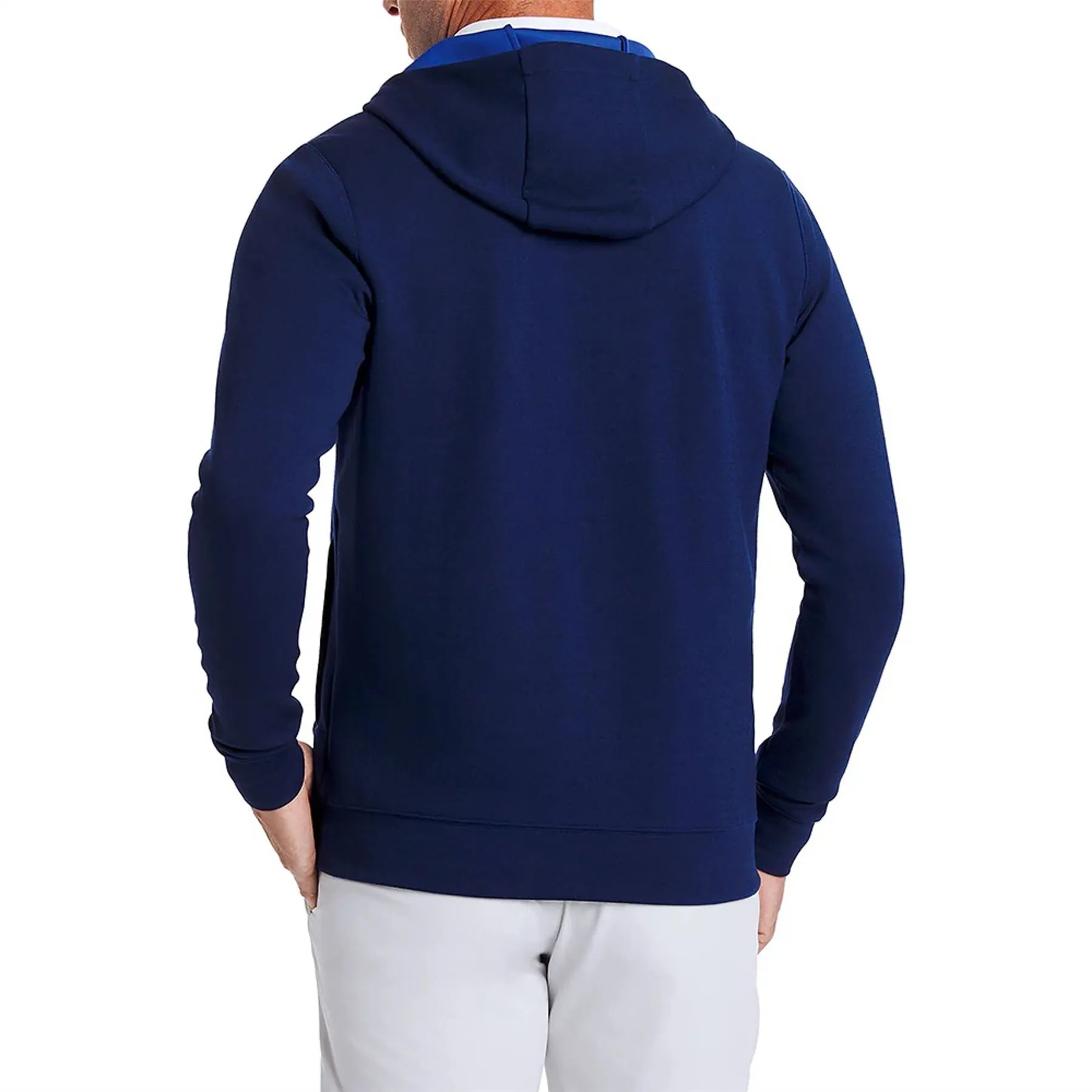 The Tilley Hooded Pullover Heathered Navy