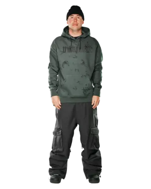 ThirtyTwo Double Tech Hoodie - Black/Charcoal
