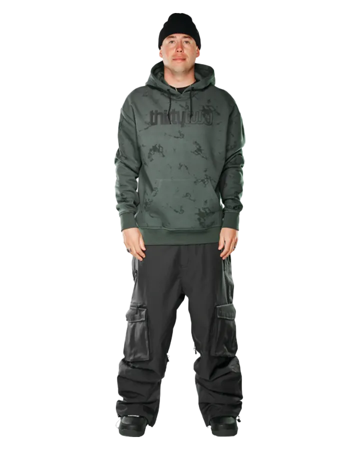 ThirtyTwo Double Tech Hoodie - Black/Charcoal