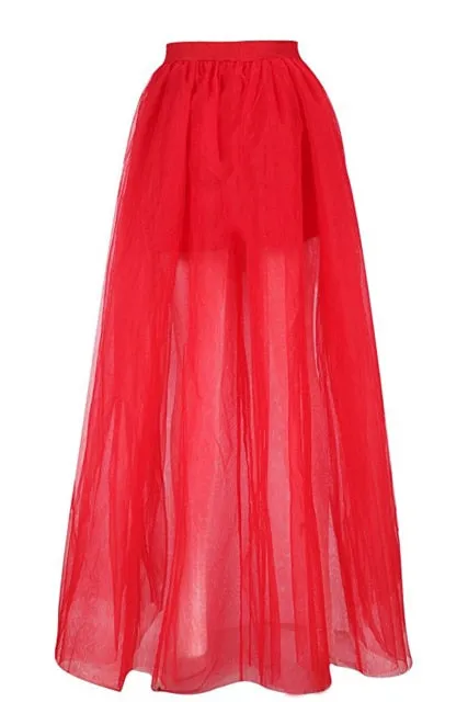 Three Layered Tulle Skirt