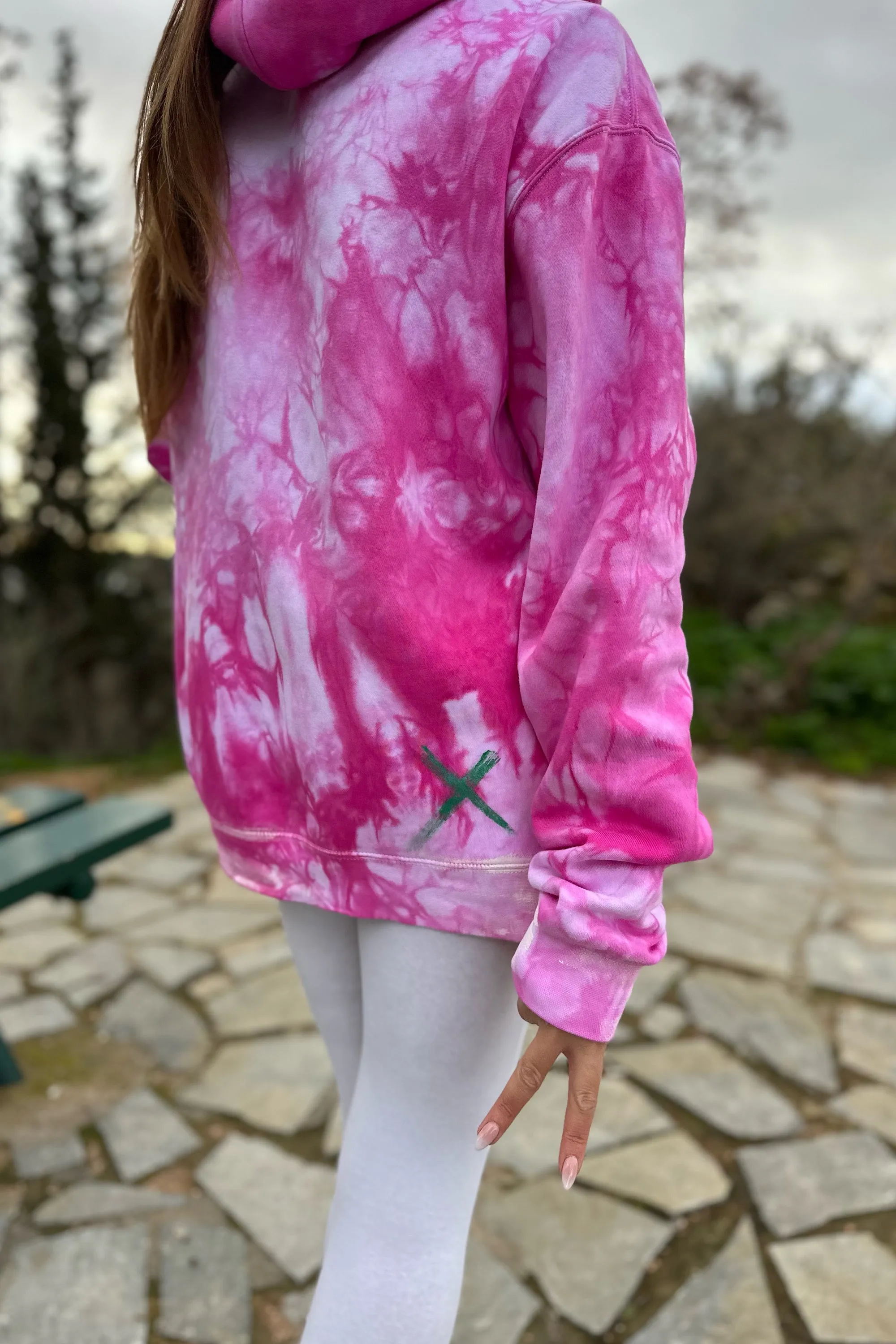 TIE DYE FRESH OUTTAFUCKS HOODIE