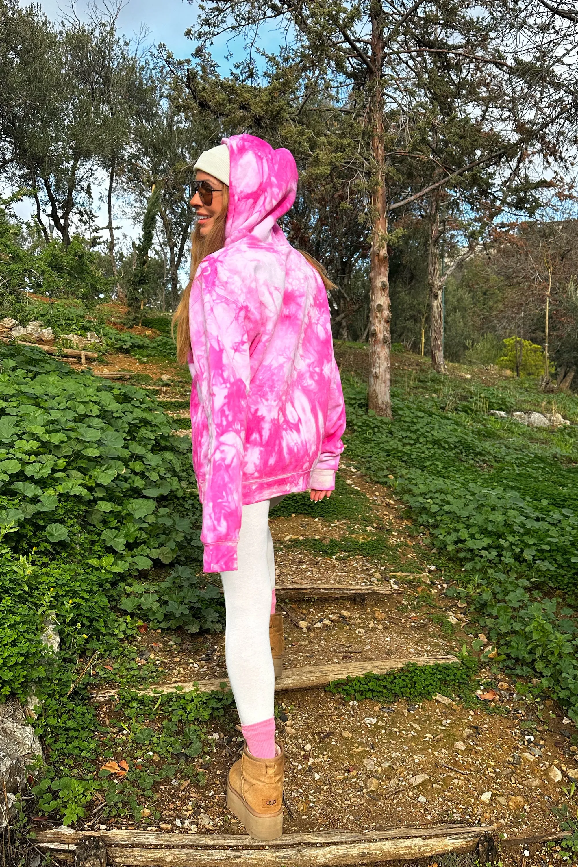 TIE DYE FRESH OUTTAFUCKS HOODIE