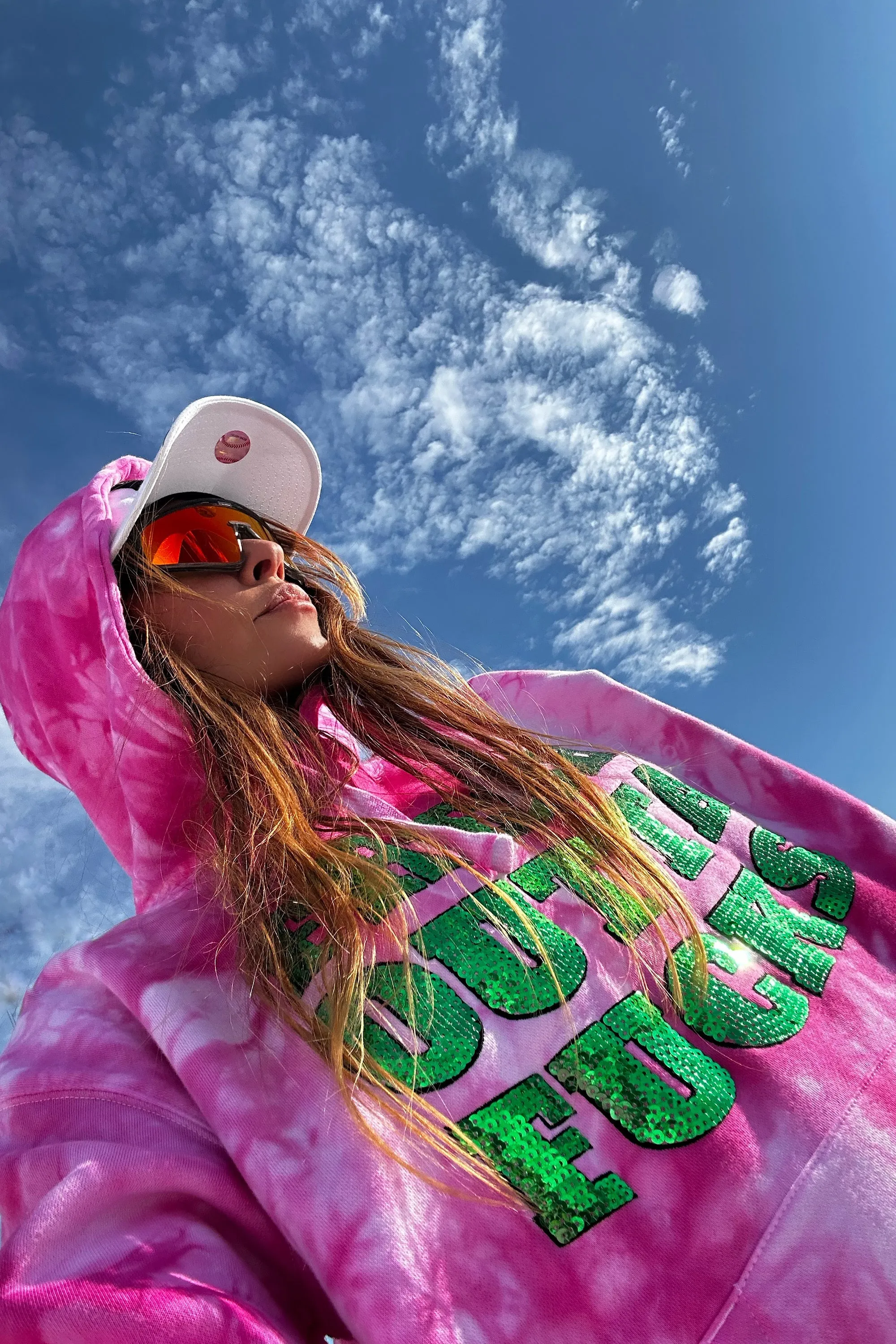 TIE DYE FRESH OUTTAFUCKS HOODIE
