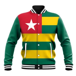 Togolese Independence Day Baseball Jacket Flag Style LT15