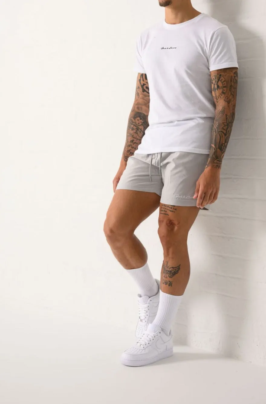 TOMMY SWIM SHORTS - GREY