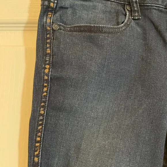 Tory Burch Jeans dark blue denim jeans size 28