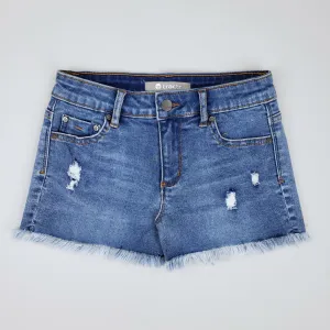 Tractr 5 Pocket Fray Hem Shorts (4-6X)