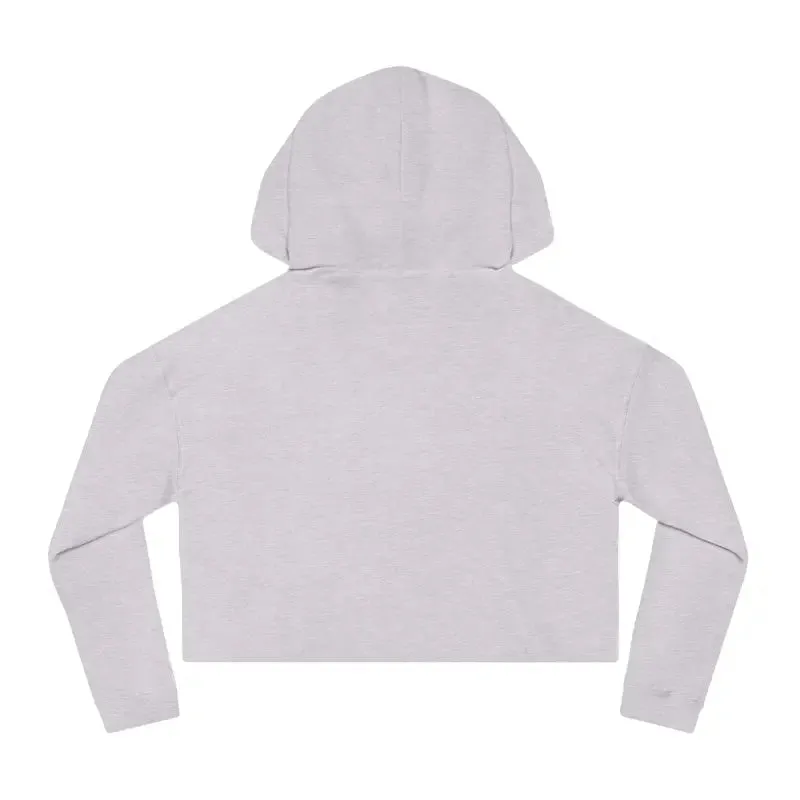 Trendy Dragonfly Cropped Hoodie for Bold Style