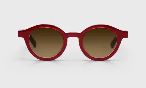 TV Party Average Color 02 - Layered Raspberry Front with Layered Grey Temples