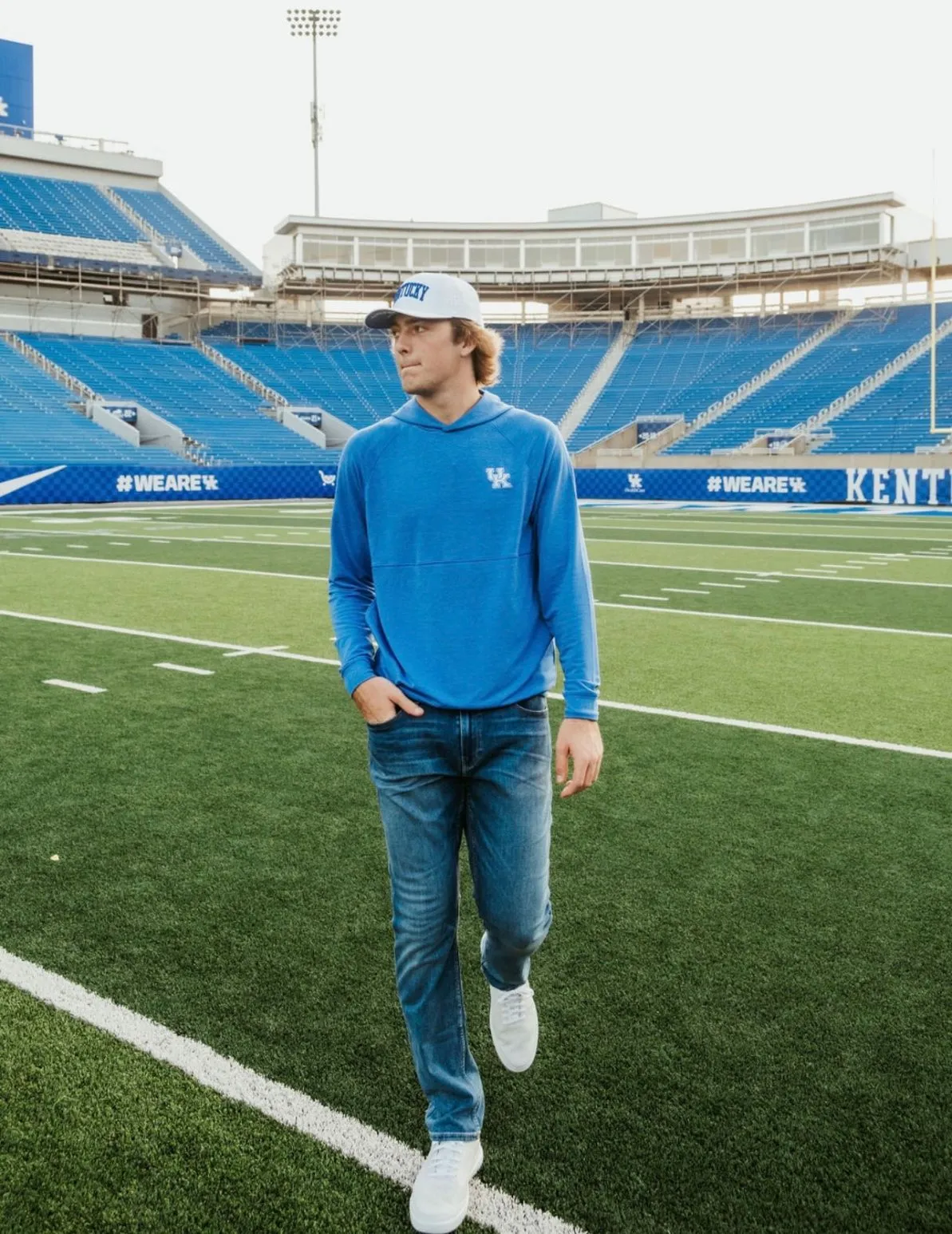 UK Wynn Performance Hoodie - Marine Hoodie