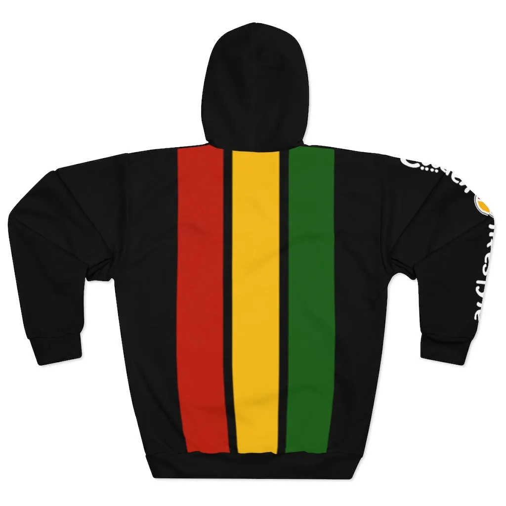 Unisex Pullover Hoodie (EEEE-BLKPANCOL)