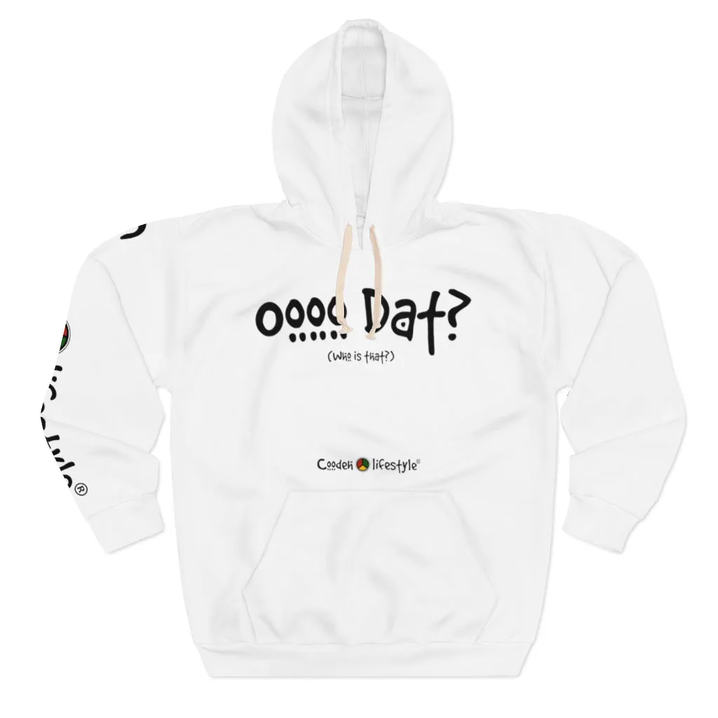 Unisex Pullover Hoodie (OOOODAT-WHTPANCOL)