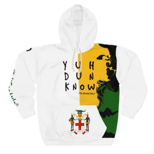Unisex Pullover Hoodie (YuhDunKnow-JACOA-WHT)