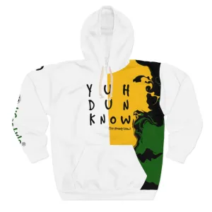Unisex Pullover Hoodie (YuhDunKnow-JACOL-WHT)