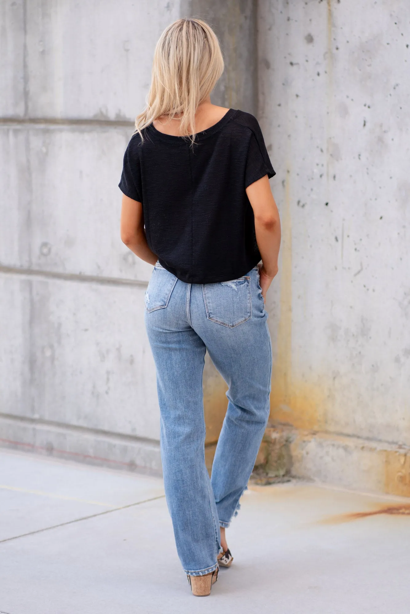Urban Rebel High Rise Straight Leg Regular & Plus Sizes