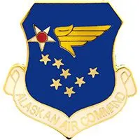 US Military Air Force Alaskan Air Command Pin