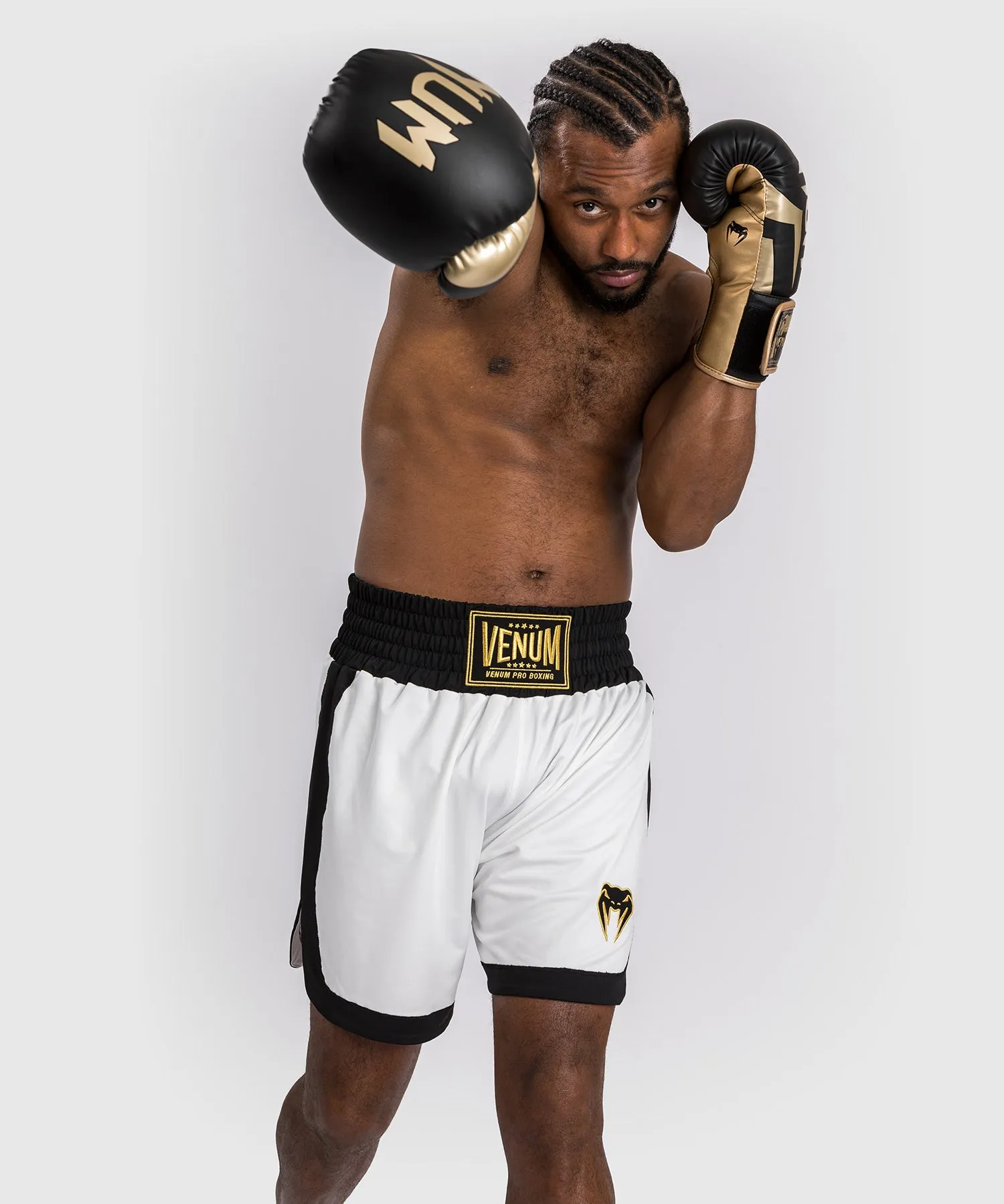 Venum Classic Boksshort - Wit/Zwart