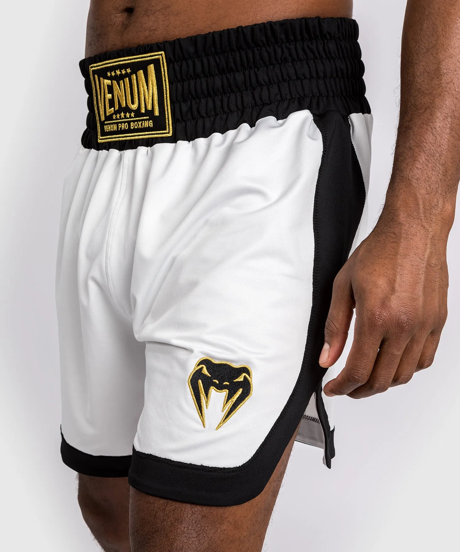 Venum Classic Boksshort - Wit/Zwart